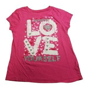 Children's Place Love Valentines shirt S 5/6
